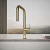 Kohler Components® Pull-down kitchen sink faucet with two-function sprayhead