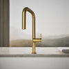 Kohler Components® Pull-down kitchen sink faucet with two-function sprayhead