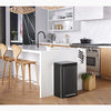 Kohler 13-gallon stainless steel step trash can