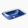 Kohler 20-3/4" rectangular drop-in bathroom sink, no overflow