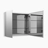 Kohler Premium XL 30" x 26" rectangular two-door medicine cabinet