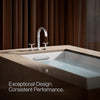 Kohler Deck-mount bath faucet handles with Cross design