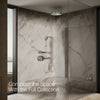 Kohler Traditional 12" single-function rainhead, 2.5 gpm