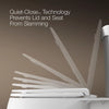 Kohler Nightlight ReadyLatch® Quiet-Close™ round-front toilet seat
