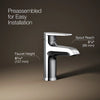 Kohler Single-handle bathroom sink faucet, 1.2 gpm
