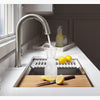 Kohler 29" undermount single-bowl workstation kitchen sink