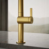 Kohler Components® Pull-down kitchen sink faucet with two-function sprayhead