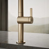 Kohler Components® Pull-down kitchen sink faucet with two-function sprayhead