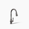 Kohler Artifacts® Pull-down kitchen sink faucet with three-function sprayhead
