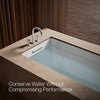 Kohler Deck-mount bath faucet handles with Cross design