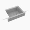 Kohler 29-3/4" undermount single-bowl farmhouse kitchen sink with short apron
