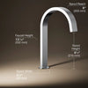 Kohler Deck-mount bath spout with Ribbon design