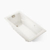 Kohler Tea-for-two 71-3 Heated Bubblemassage Air Bath 4 x 36-Inch Drop-In Bathtub