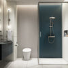 Kohler Two-way exposed thermostatic valve with shower column for rainhead and handshower