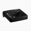 Kohler 20" x 18" wall-mount/concealed arm carrier bathroom sink with 8" widespread faucet holes