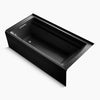 Kohler 72" x 36" alcove whirlpool bath with alcove, left drain