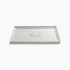 Kohler Archer® 48" x 36" alcove shower base, center drain