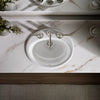 Kohler 19-1/4" oval drop-in bathroom sink