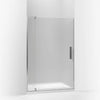 Kohler Pivot shower door, 70" H x 43-1/8 - 48" W, with 5/16" thick Frosted glass