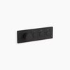 Kohler Three-outlet recessed mechanical thermostatic valve control