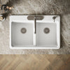 Kohler Riverby® 33" top-mount double-bowl kitchen sink
