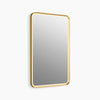 Kohler 22" x 34" rectangular lighted framed mirror