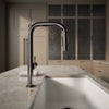 Kohler Components® Pull-down kitchen sink faucet with two-function sprayhead
