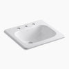 Kohler Tahoe Rectangular 21-Inch Drop-In Bathroom Sink
