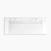 Kohler 60" wall-mount trough lavatory system