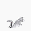 Kohler Two-handle centerset lavatory faucet, less drain, 0.35 gpm
