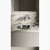 Kohler 20" oval drop-in/undermount bathroom sink, no overflow