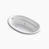 Kohler 66" x 42" drop-in whirlpool bath with Bask® heated surface