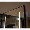 Kohler 24" x 32" lighted framed medicine cabinet, left-hinged