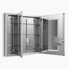 Kohler 40" x 30" three-door medicine cabinet
