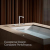 Kohler Deck-mount bath spout with Row design