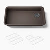 Kohler Cairn® 33" undermount single-bowl kitchen sink