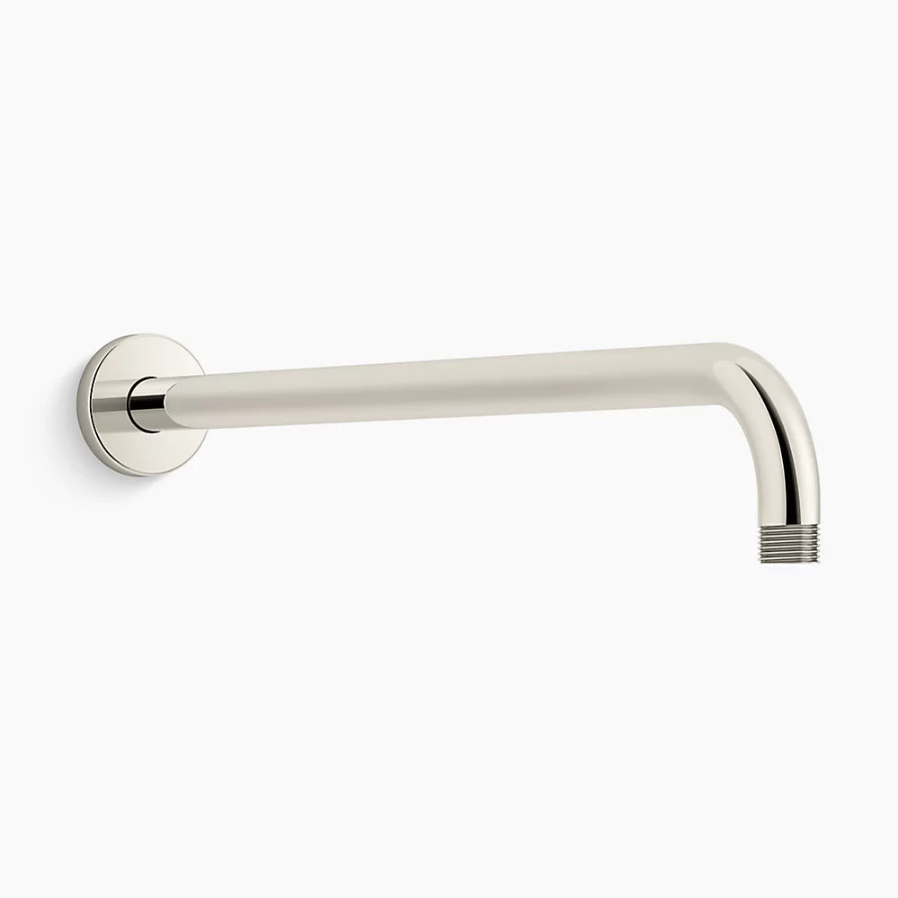 Kohler 19" wall-mount single-function rainhead arm and flange