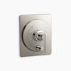 Kohler Rite-Temp® valve trim with push-button diverter