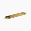 Kohler 8" two-hole escutcheon plate for Insight™ and Kinesis® lavatory faucets and soap dispensers