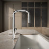 Kohler Components® Pull-down kitchen sink faucet with two-function sprayhead