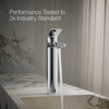 Parallel® Tall single-handle bathroom sink faucet, 0.5 gpm