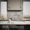 Kohler Components® Pull-down kitchen sink faucet with two-function sprayhead