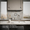 Kohler Components® Pull-down kitchen sink faucet with two-function sprayhead