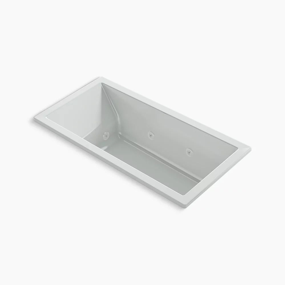 Kohler 60" x 30" drop-in heated whirlpool bath