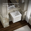 Jute® 24" wall-hung bathroom vanity cabinet