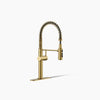 Kohler Semi-professional kitchen sink faucet with three-function sprayhead