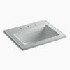Kohler 22-3/4" rectangular drop-in bathroom sink