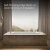 Kohler Archer Whirlpool Bath 60 x 30-Inch Drop-In Bathtub