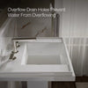 Kohler 24" square pedestal bathroom sink
