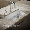 Kohler Riverby® 33" undermount single-bowl kitchen sink